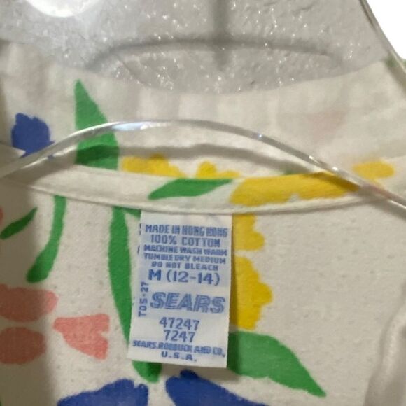 SEARS - VINTAGE NIGHTGOWN IN EXCELLENT CONDITION. SIZE MEDIUM 12/14 - GIRLY B15 - Picture 6 of 9